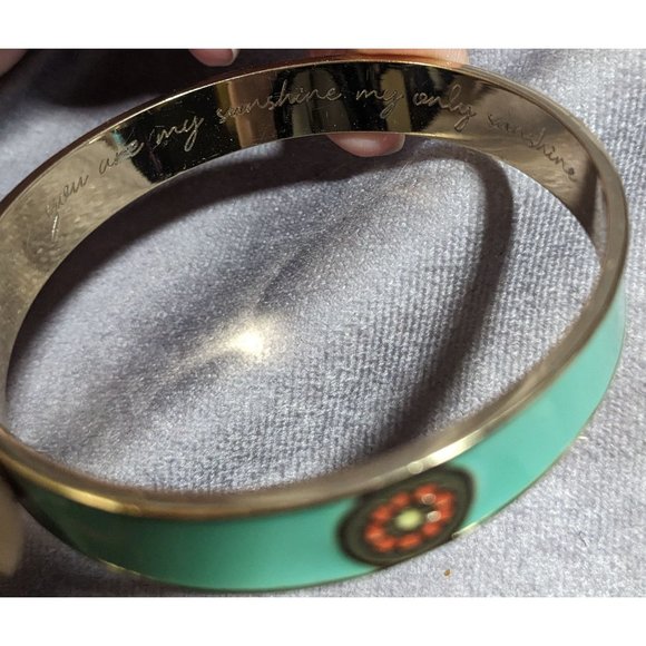 Vera Bradley Teal You Are My Sunshine Bracelet - Picture 7 of 9